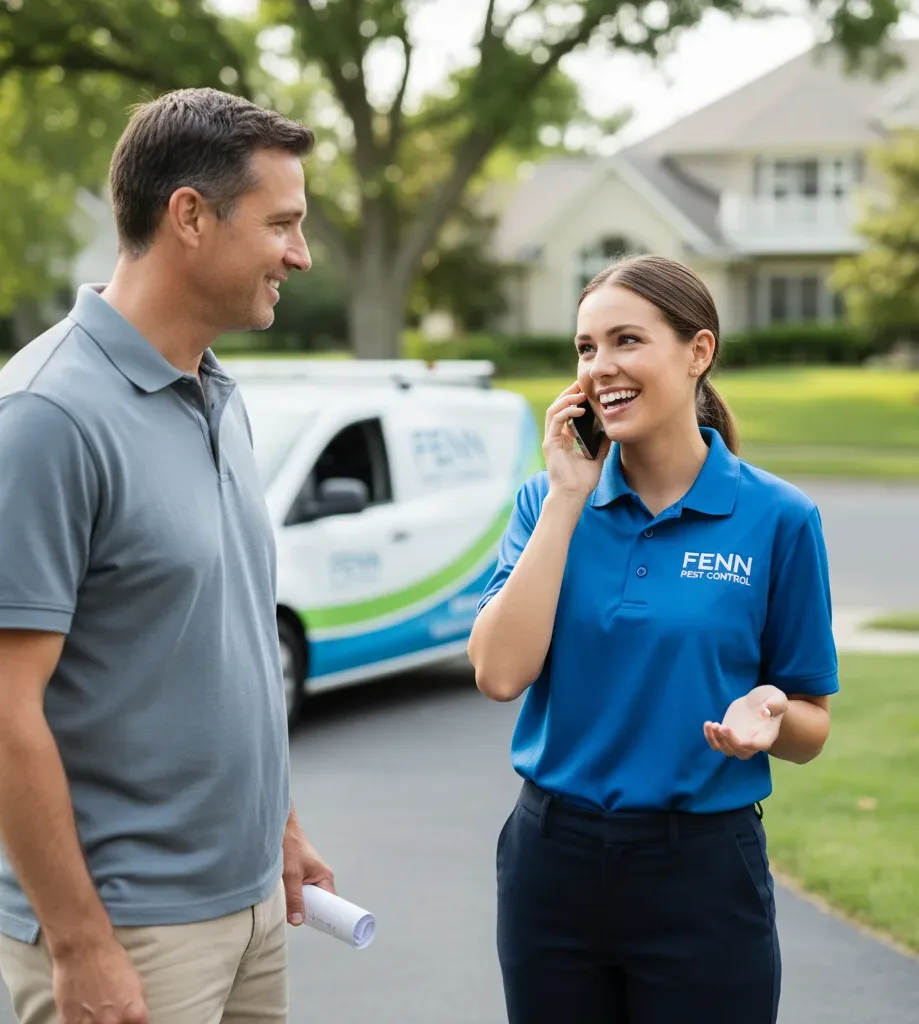 Fenn Pest Control customer support in Woodfin